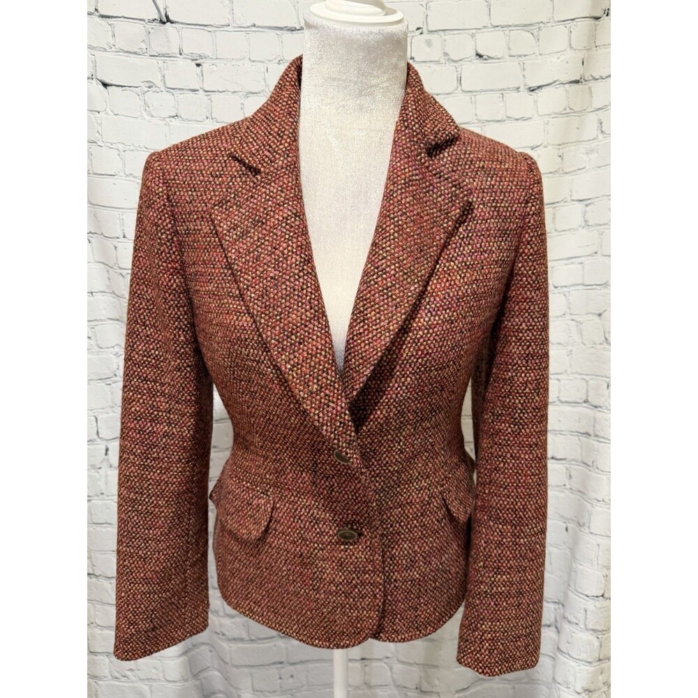 The Limited Wool Blend Boucle Blazer Jacket Size 6 $158